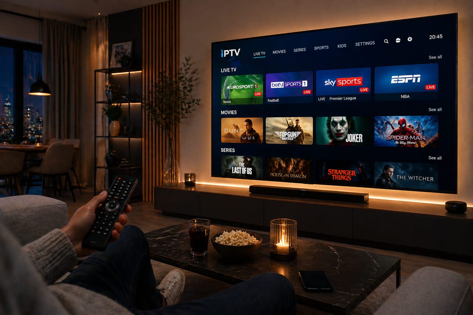 Beste IPTV Nederland 2026 met 4K streaming en live zenders
