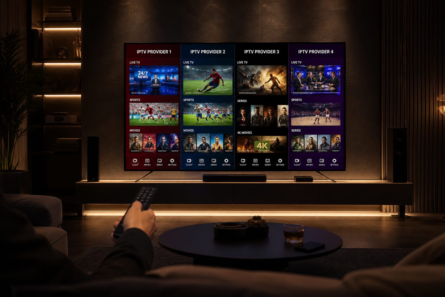 iptv aanbieders nederland vergelijking 4k streaming kanalen
