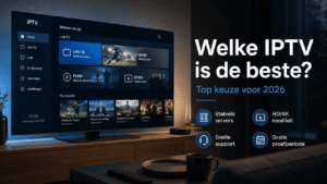 Welke IPTV is de beste voor stabiele streaming op Smart TV met HD/4K kwaliteit, snelle support en gratis proefperiode.